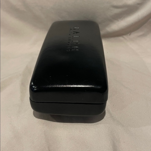 Ralph Lauren Glossy Black Eyewear clamshell sunglass Case - Picture 7 of 7